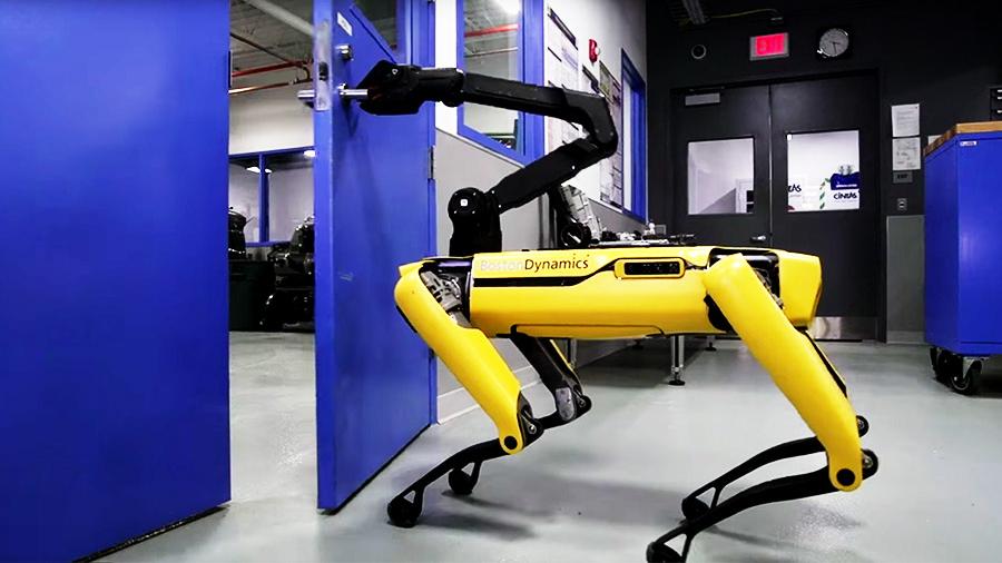 Собака-робот Boston Dynamics